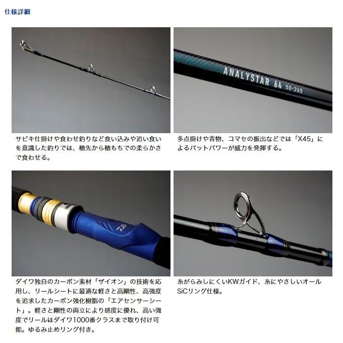 DAIWA（ダイワ） 【取り寄せ商品】 アナリスター 64 (80-300) /d1p9(C