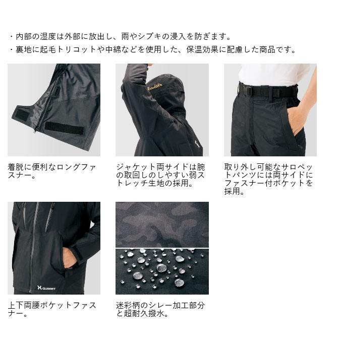 Gamakatsu（がまかつ） 【目玉商品】 オールウェザースーツ（超耐久撥