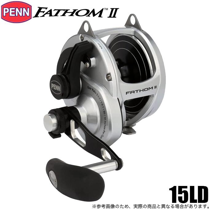 Penn PENN ペン ファゾム II 15LD (2023年モデル) レバードラグ Penn PENN ペン ファゾム II 15LD (2023年モデル) レバードラグ