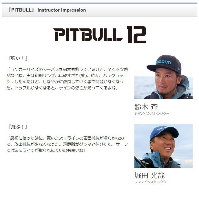 シマノ（SHIMANO） ピットブル 12 (PL-M62R)(0.8〜2.0号)(200m