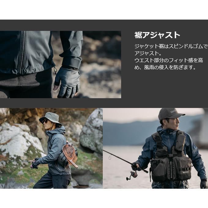 シマノ（SHIMANO） RA-01JU レインギアジャケット 01 (カラー：レッド