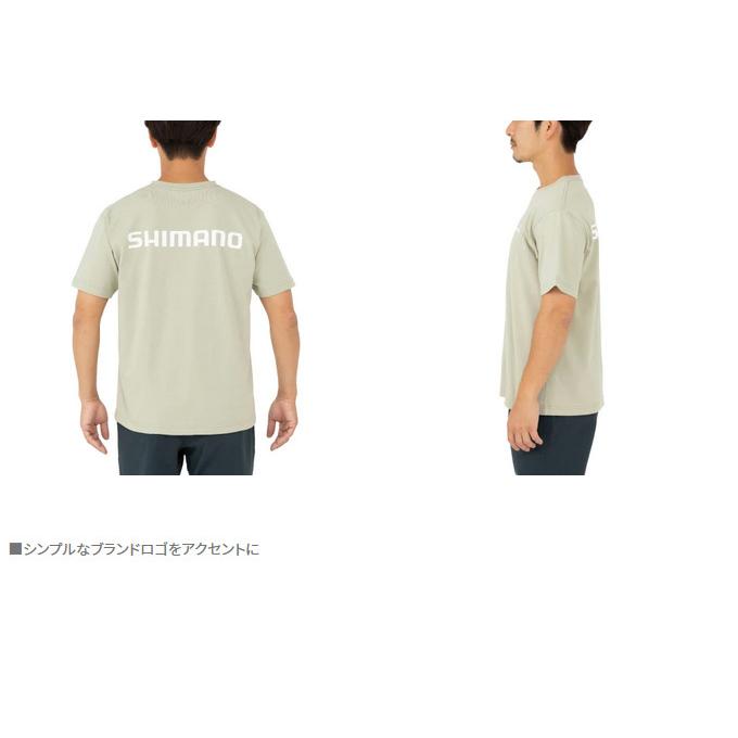 【目玉商品】 シマノ SH-004V (グレー) オーガニックコットン ロゴ Tシャツ (フィッシングウェア／2022年春夏モデル) /(5)｜f-marunishi｜04