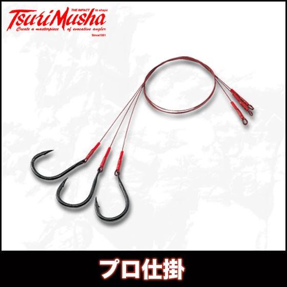 釣武者 プロ仕掛 (4本入) (石鯛仕掛け) 【メール便配送可】 (6) 【Σ01