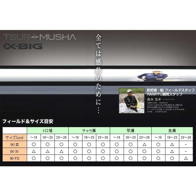 取り寄せ商品】 釣武者 RANRYU（ランリュウ） 90FS 鮎竿 【Σ05