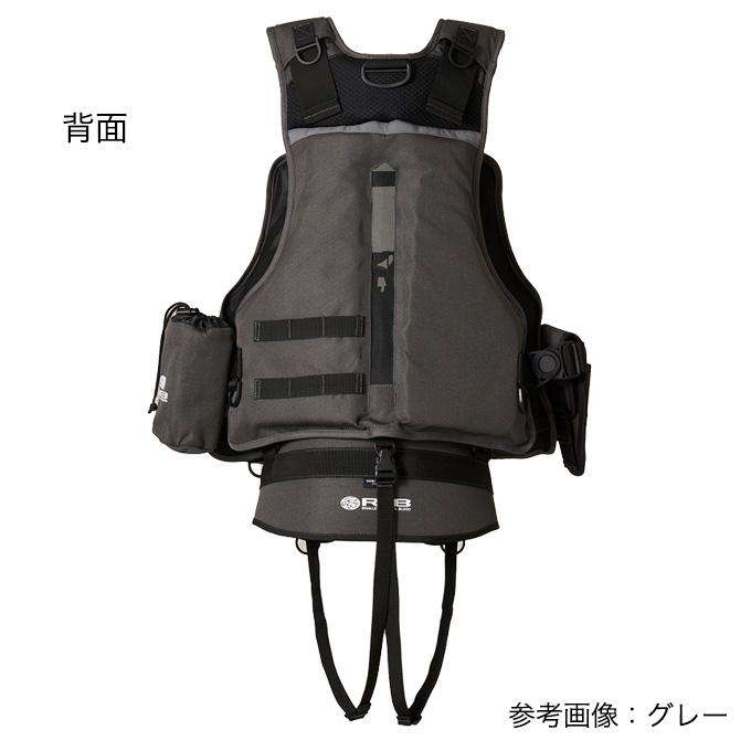 RBB ウェ-ディングベスト 25 LIMITED ブラック 美品 リバレイ RBB RBB ウェーディングベスト25 LIMITED ｜アウトドア用品
