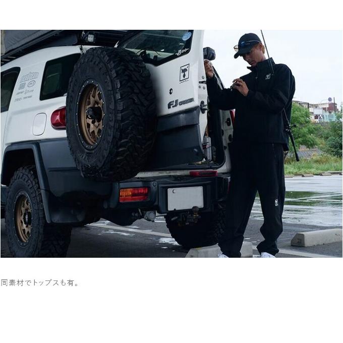 JACKALL（ジャッカル） ダブルフェイスフリースパンツ (ブラック／XL