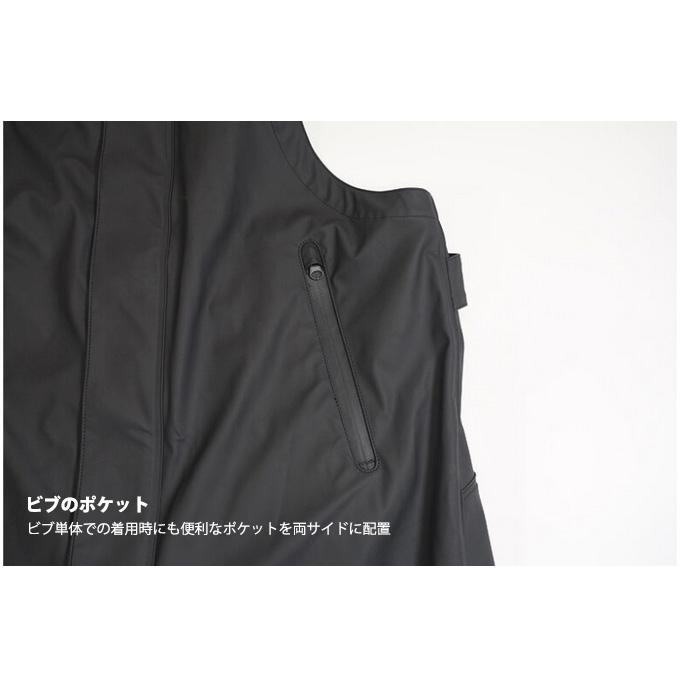 JACKALL（ジャッカル） オフショアハイドロビブ (ブラック／XL
