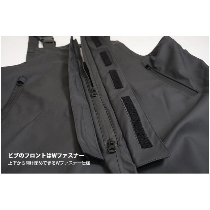 JACKALL（ジャッカル） オフショアハイドロビブ (ブラック／XL
