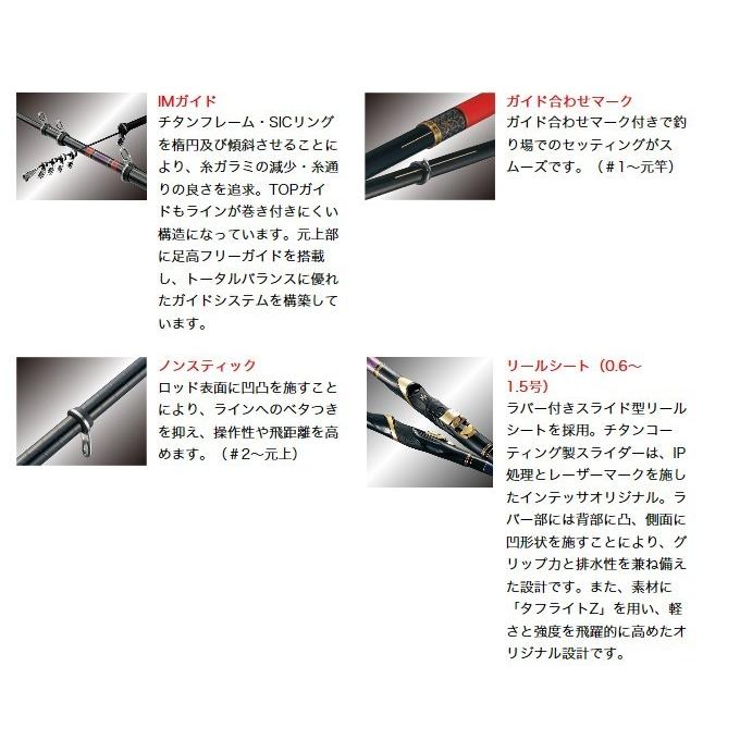 Gamakatsu（がまかつ） 【取り寄せ商品】 がま磯 インテッサG-V （1.5