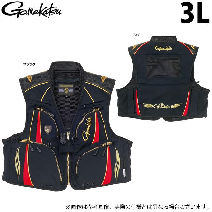 Gamakatsu（がまかつ） 【取り寄せ商品】 GM2324 (3L／ブラック