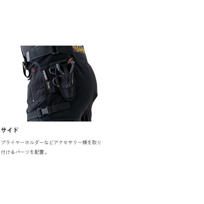 【取り寄せ商品】 がまかつ GM3726 (ブラック／L) CORDURA(R) ヒップガード(ハイバックタイプ) (2024年モデル) /コーデュラ /Gamakatsu /(c) 【Σ01】_4