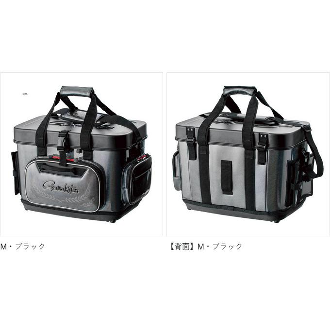 【取り寄せ商品】 がまかつ GB398 (M・ブラック／28L) がま磯 タックルバッグ28 (鞄・バッグ／2024年秋冬モデル) /28リットル /がま磯 /Gamakatsu /(c) 【Σ03】_2