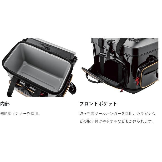 【取り寄せ商品】 がまかつ GB398 (M・ブラック／28L) がま磯 タックルバッグ28 (鞄・バッグ／2024年秋冬モデル) /28リットル /がま磯 /Gamakatsu /(c) 【Σ03】_7