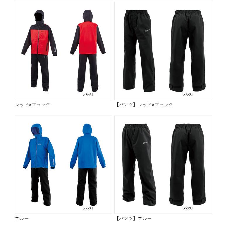 【取り寄せ商品】 がまかつ GM3784 LL／ブラック(BLACK WORKS) Gスペック レインスーツ (2025年モデル) /G-SPEC /ジースペック /(c) 【Σ01】の画像