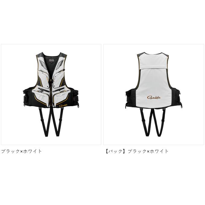 がまかつ　GAMAKATSU 3L フィッシングベスト Gamakatsu（がまかつ） 【取り寄せ商品】 GM6007 (ブラック×ゴールド