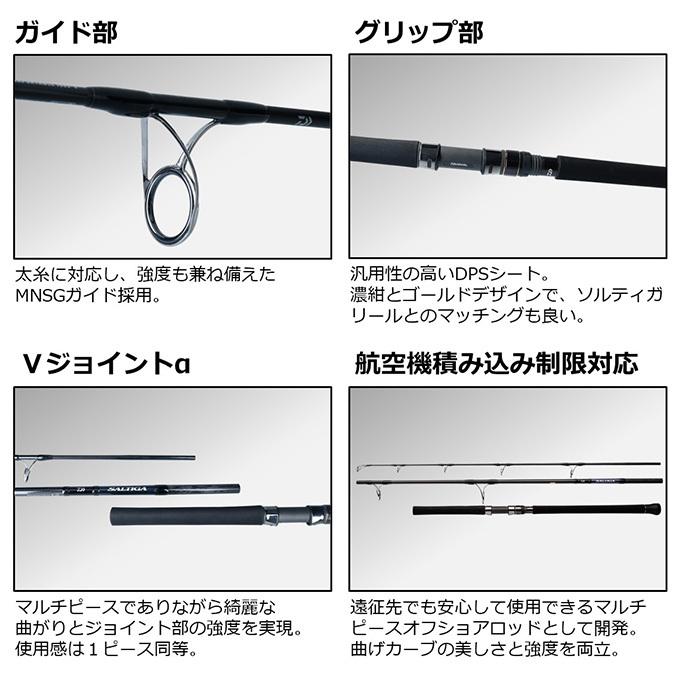 DAIWA(釣り) ダイワ ソルティガ エアポータブル C83-10 DAIWA(釣り) ダイワ ソルティガ エアポータブル C83-10