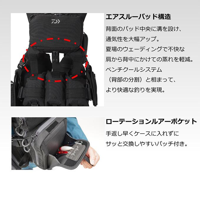 DAIWA(釣り) ダイワ DF-6122 ベンチクールゲームベストV DAIWA(釣り) ダイワ DF-6122 ベンチクールゲームベストV