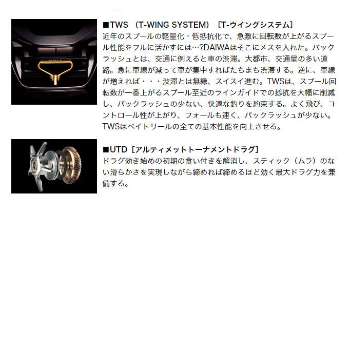 DAIWA（ダイワ） 【目玉商品】ダイワ 21 アルファス SV TW 800S-H 右