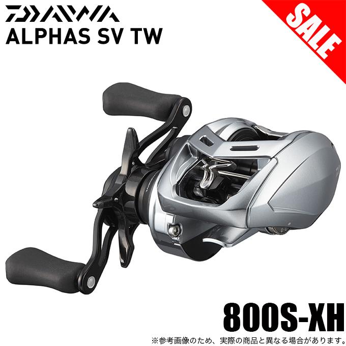 ダイワ 21アルファス SV TW800S-HL 左巻き ベイトリール