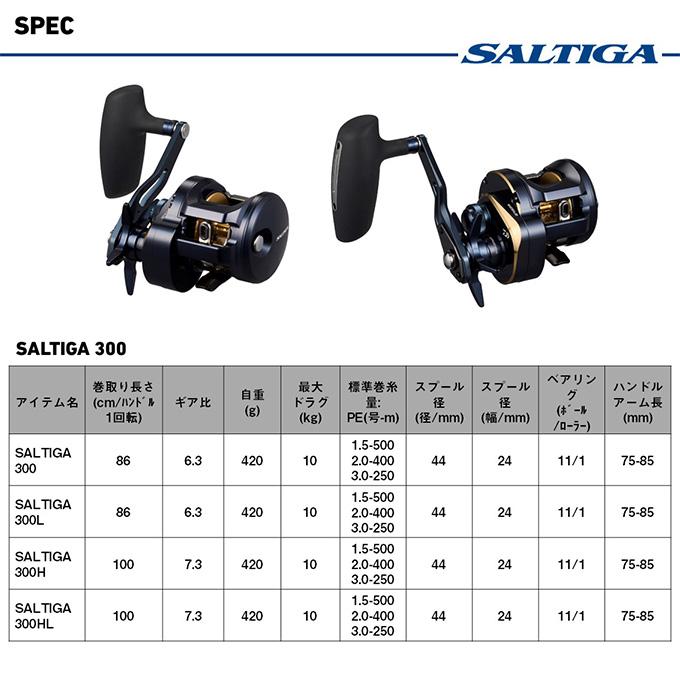 DAIWA（ダイワ） 25 ソルティガ 300 右ハンドル (2025年モデル 
