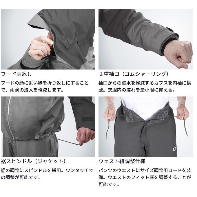 DAIWA（ダイワ） 【取り寄せ商品】 DW-3523 (ネイビー／M) レイン