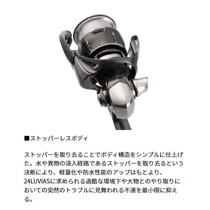 DAIWA（ダイワ） 24 ルビアス LT2500S-DH ダブルハンドル (2024年
