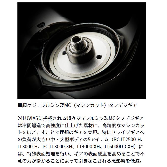 DAIWA（ダイワ） 24 ルビアス PC LT3000-XH (2024年モデル) スピニング