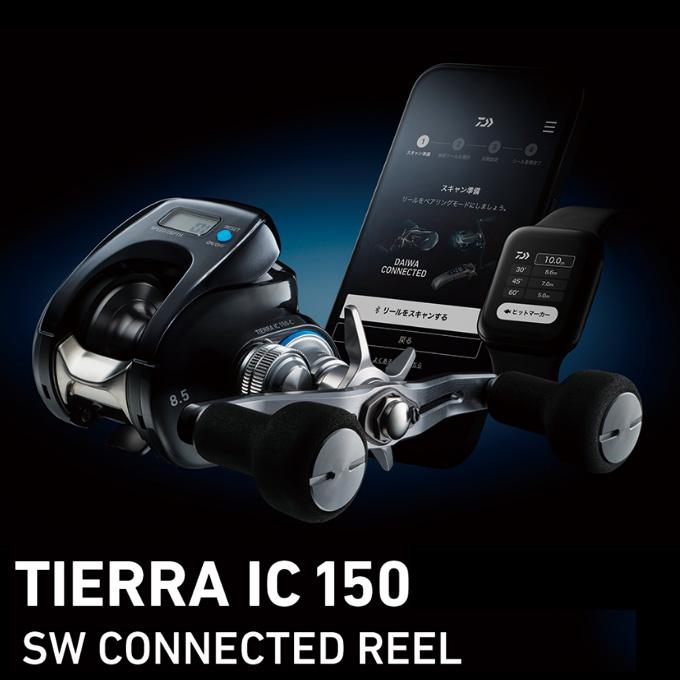 新品 25 ティエラ IC 150HL-C ベイトリール カウンター付 ダイワ DAIWA（ダイワ） 【目玉商品】ダイワ 25 ティエラ IC 150HL−C 左