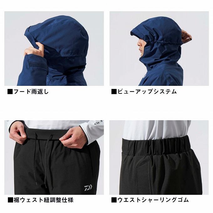 DAIWA（ダイワ） DW-3524 (ネイビー／XL) レインマックス(R