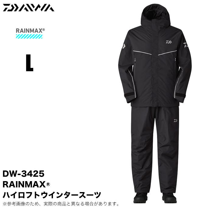 DAIWA（ダイワ） DW-3425 (ブラック／L) レインマックス ハイロフト