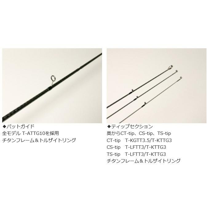 【取り寄せ商品】ブリーデン Glamour Rock Fish TREVALISM "KABIN" 506 CS-tip (カーボンソリッドティップ) アジングロッド/トレバリズム キャビン(c)｜f-marunishiweb2nd｜03