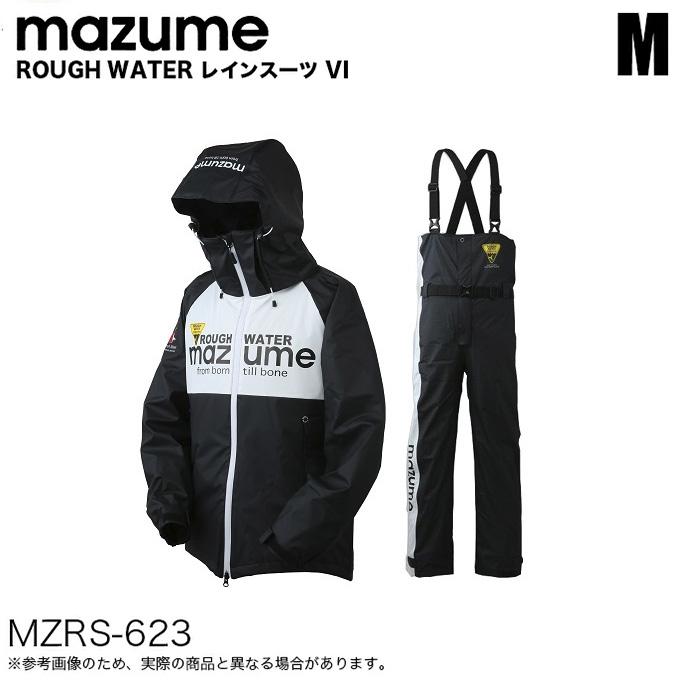 mazume マズメ ROUGH WATER レインスーツ VI MZRS-623 (ブラック