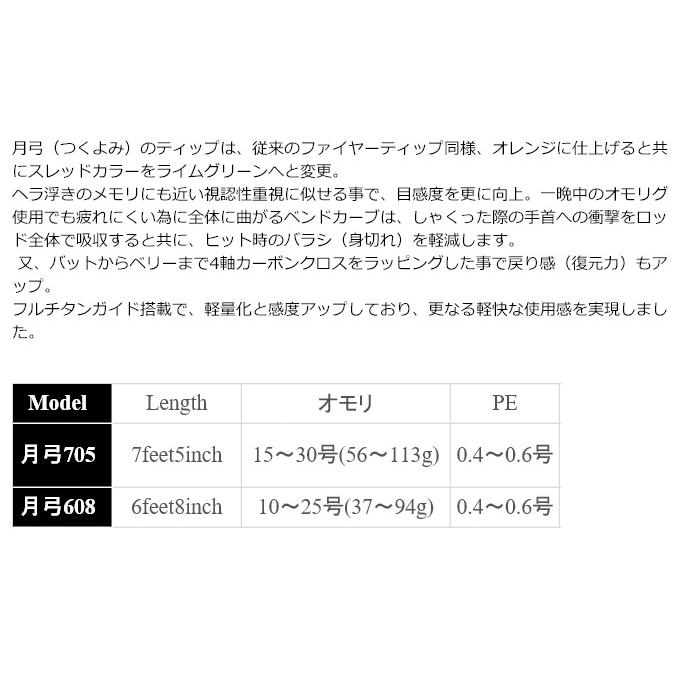 カンジインターナショナル 月弓 (つくよみ) 608 /イカメタル カンジインターナショナル 月弓 (つくよみ) 608 /イカメタル