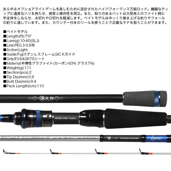 一誠 海太郎 碧 (あおい) IUC-70LS/LG-Offshore2 ベイトモデル 一誠 海太郎 碧 (あおい) IUC-70LS/LG-Offshore2 ベイトモデル