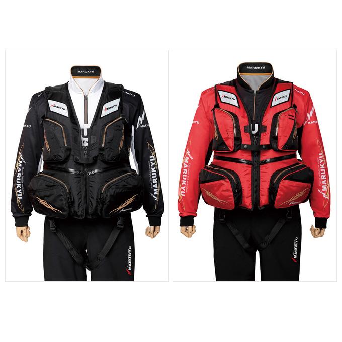 マルキューライフジャケットS-M マルキュー（MARUKYU） マルキユーPFD03 L2 (ブラック／S-M) (レジャー