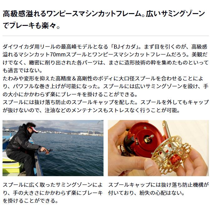 DAIWA（ダイワ） 【目玉商品】ダイワ 18 BJ イカダ 筏 70 右ハンドル