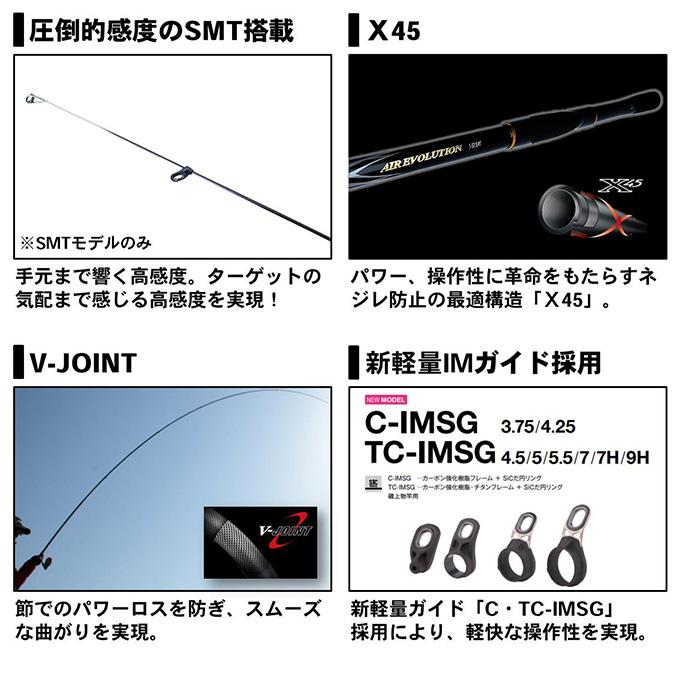 目玉商品】ダイワ エア エボリューション 1.25-53 (磯竿) /(5