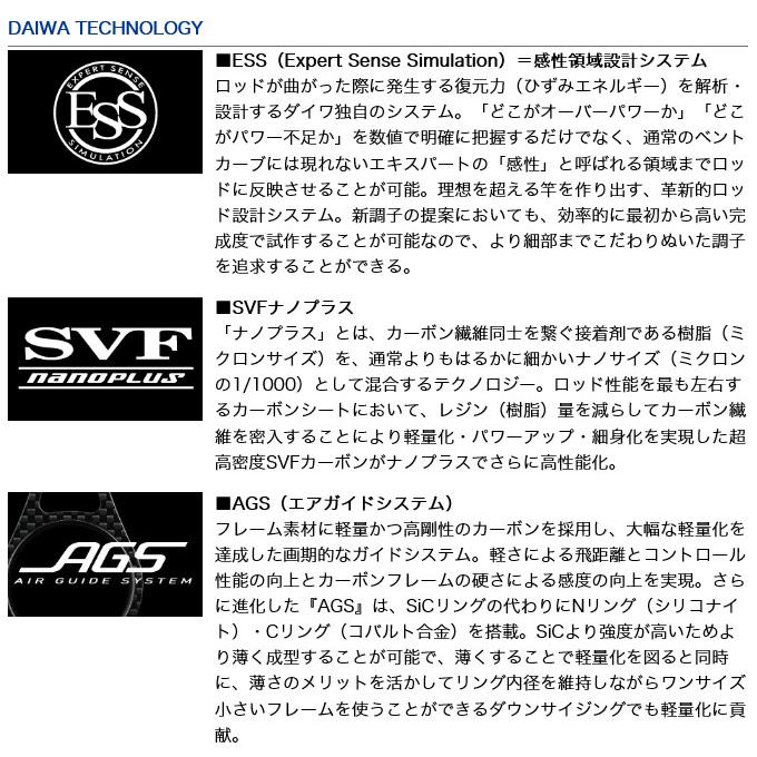 DAIWA（ダイワ） 【目玉商品】ダイワ 鏡牙 EX AGS 68B-3 SMTT (ベイト