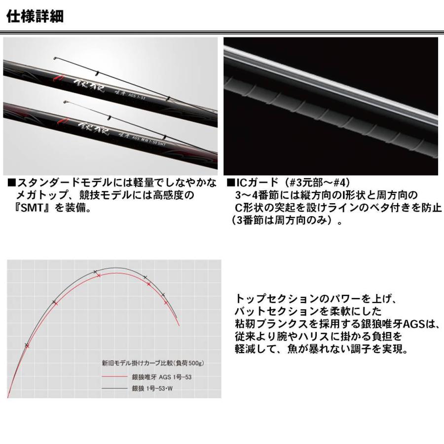 DAIWA（ダイワ） 【目玉商品】ダイワ 銀狼唯牙 AGS 00号-53 (磯竿