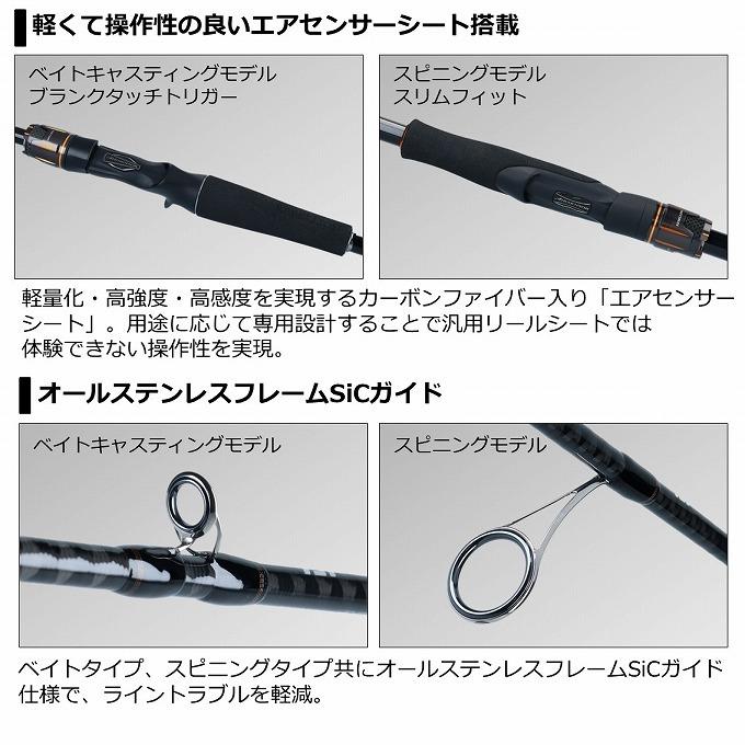 【取り寄せ商品】 ダイワ リベリオン 701MFB-G (1ピース ベイトキャスティングモデル ※グリップジョイント仕様) (バスロッド・釣竿) /(c) Bait