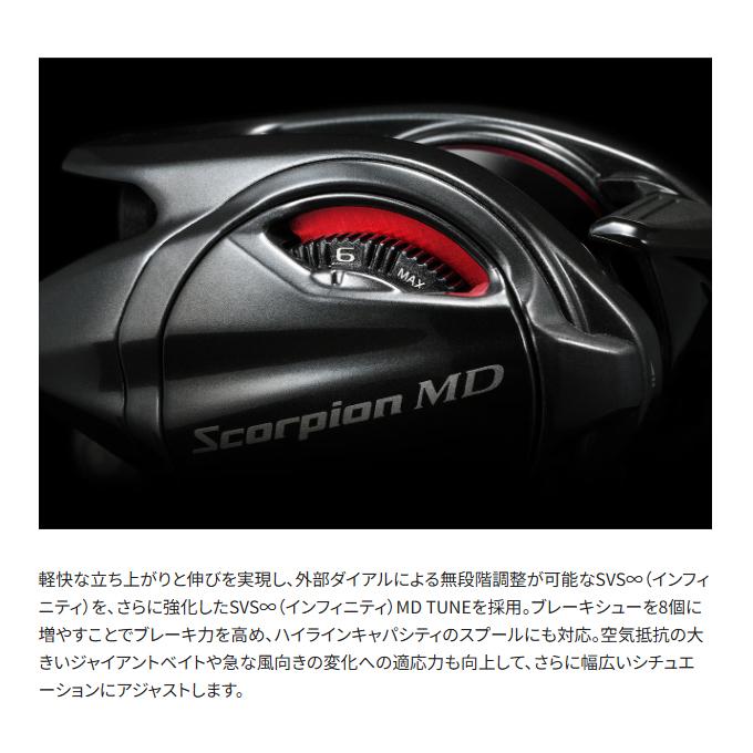 シマノ 24 スコーピオン MD 300XG RIGHT 右ハンドル (2024年 シマノ 24 スコーピオン MD 300XG RIGHT 右ハンドル (2024年