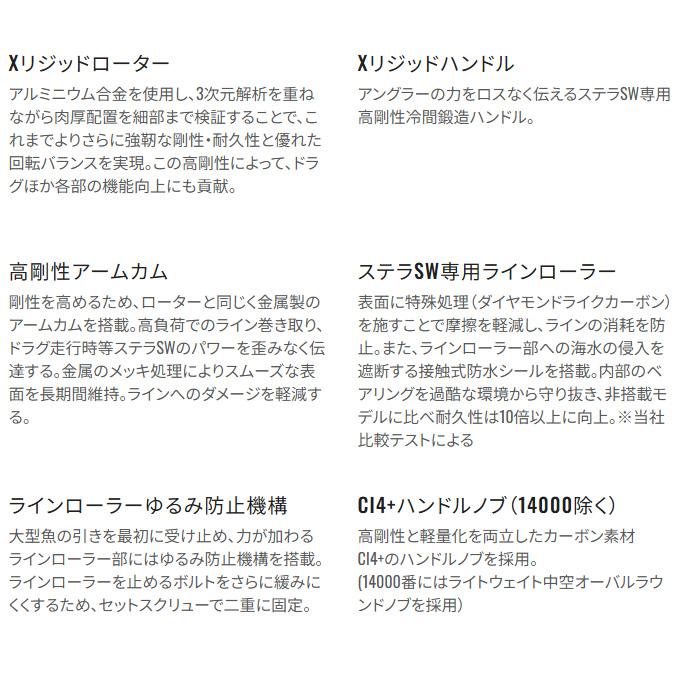 シマノ 25 ステラ SW 10000HG (2025年モデル) スピニングリール/大型 /(5) 【Σ01】の画像
