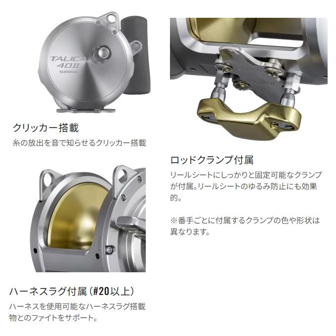 シマノ 26 タリカ50II RIGHT 右ハンドル (2026年モデル) 大型両軸リール /(5) 【Σ01】_13