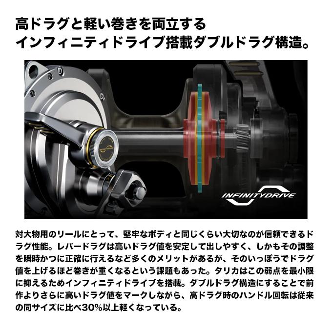 シマノ（SHIMANO） 26 タリカ50II RIGHT 右ハンドル (2026年モデル