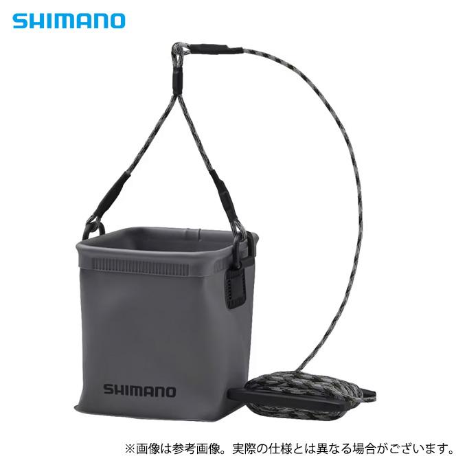 シマノ（SHIMANO） BK-002X (グレー) ポケッタブル水汲みバッカン (水