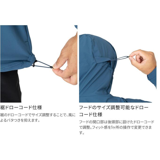 シマノ（SHIMANO） WJ-020W (M／ブルーチャコール) テックフーディー