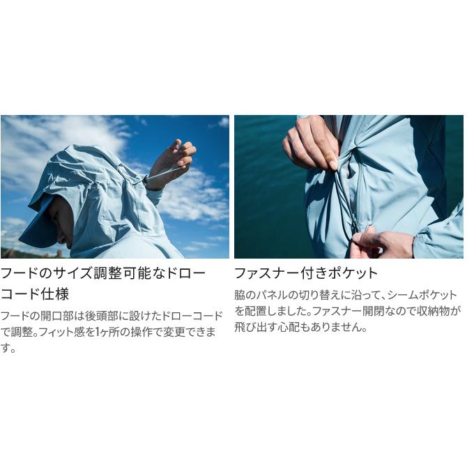 シマノ　テックフーディーWJ-020W/フィッシングウェアパーカー Amazon.co.jp: [シマノ] テックフーディー グレー WJ-020W S
