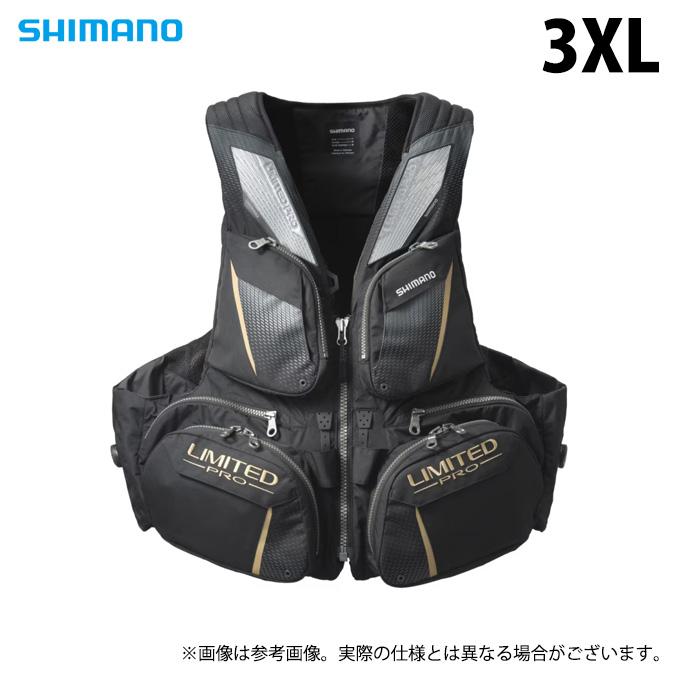 シマノ レインスーツ ベスト セット RT151X VF110X L/XL シマノ（SHIMANO） 【取り寄せ商品】 VF-110X (リミテッドブラック