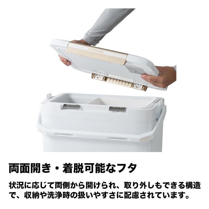 (7)シマノ NF-430Z フィクセル TD 30L (カラー：パールホワイト) クーラーボックス 【Σ04】の画像