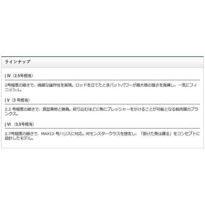 シマノ レマーレ VI 485/520 (3.5号相当) 磯竿/大物竿/2017年 シマノ レマーレ VI 485/520 (3.5号相当) 磯竿/大物竿/2017年